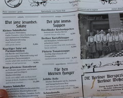 Цены в Берлине на еду в ресторанах, салаты и супы